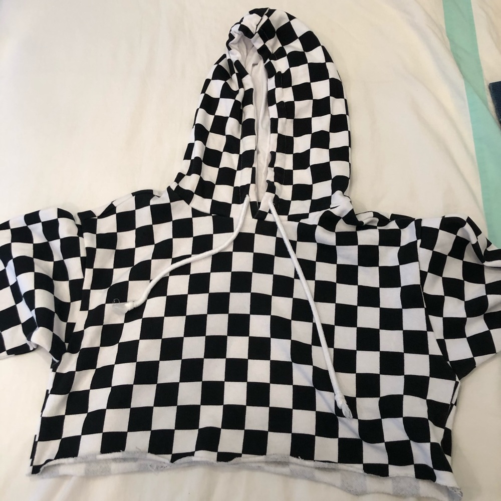 forever 21 cropped hoodie!